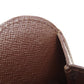 LOUIS VUITTON Handbag N51155 Damier canvas Brown Triana Women Used Authentic