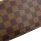 LOUIS VUITTON Handbag N51155 Damier canvas Brown Triana Women Used Authentic