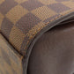 LOUIS VUITTON Handbag N51155 Damier canvas Brown Triana Women Used Authentic