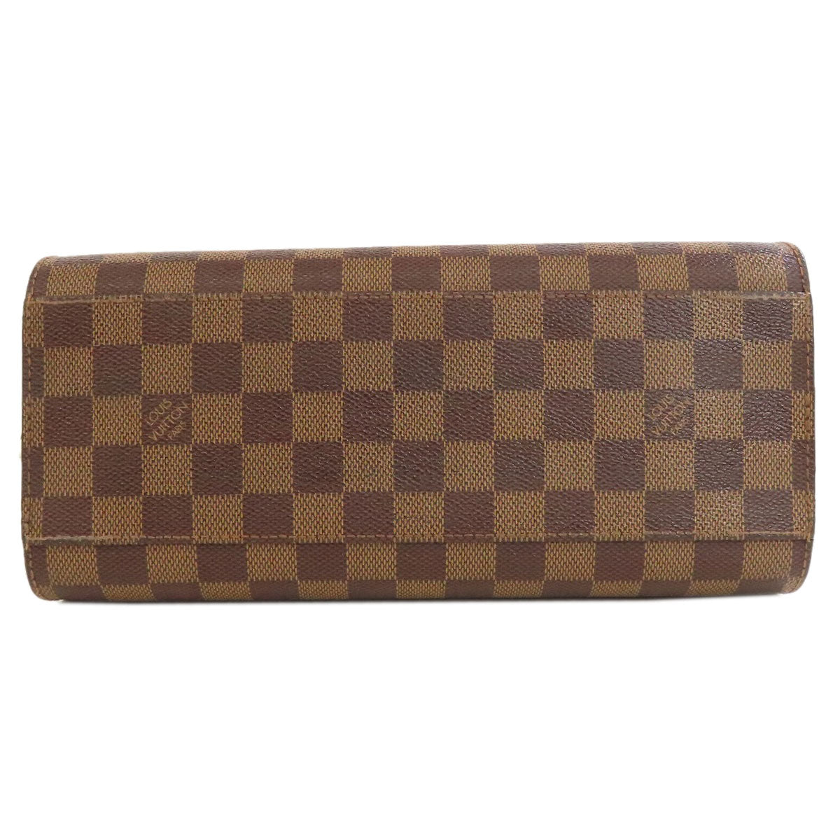 LOUIS VUITTON Handbag N51155 Damier canvas Brown Triana Women Used Authentic