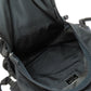 PRADA Backpack Nylon black logoMetal Women Used Authentic
