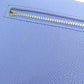 CELINE Shoulder Bag Calfskin Light blue logo Women Used Authentic