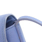 CELINE Shoulder Bag Calfskin Light blue logo Women Used Authentic