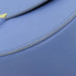 CELINE Shoulder Bag Calfskin Light blue logo Women Used Authentic