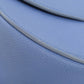 CELINE Shoulder Bag Calfskin Light blue logo Women Used Authentic