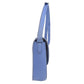 CELINE Shoulder Bag Calfskin Light blue logo Women Used Authentic