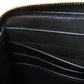 CELINE Long Wallet Purse leather black Zip Around Women(Unisex) Used Authentic