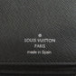 LOUIS VUITTON Long Wallet Purse M62295 Monogram Eclipse black Zippy wallet  Vertical mens(Unisex) Used Authentic