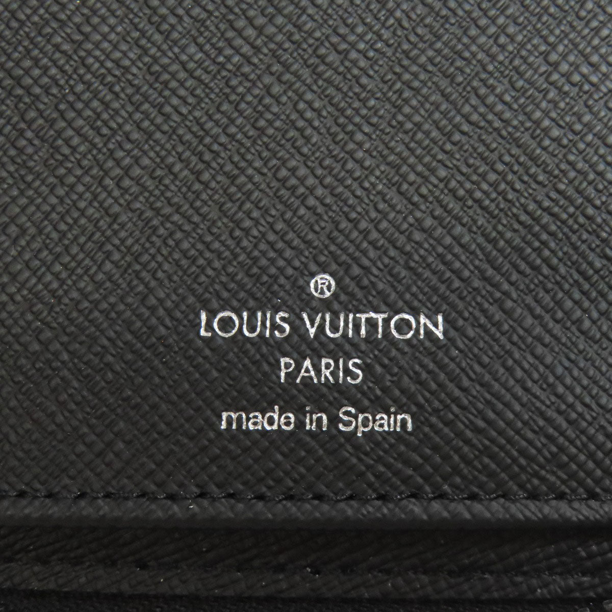 LOUIS VUITTON Long Wallet Purse M62295 Monogram Eclipse black Zippy wallet  Vertical mens(Unisex) Used Authentic
