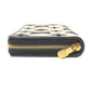LOUIS VUITTON Long Wallet Purse M82529 Cotton canvas beige Zippy Wallet by the Pool Women Used Authentic