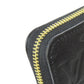 LOUIS VUITTON Long Wallet Purse M61864 Ann Platt black Zippy wallet Women(Unisex) Used Authentic