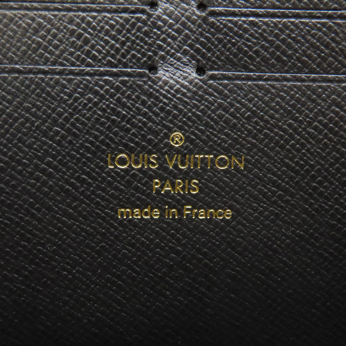 LOUIS VUITTON Long Wallet Purse M82336 Monogram reverse Brown Portefeuille Clemence Women(Unisex) Used Authentic