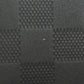 LOUIS VUITTON Long Wallet Purse N63548 Damier Anfini black Zippy wallet  Vertical mens Used Authentic