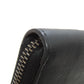 LOUIS VUITTON Long Wallet Purse N63548 Damier Anfini black Zippy wallet  Vertical mens Used Authentic