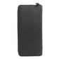 LOUIS VUITTON Long Wallet Purse N63548 Damier Anfini black Zippy wallet  Vertical mens Used Authentic