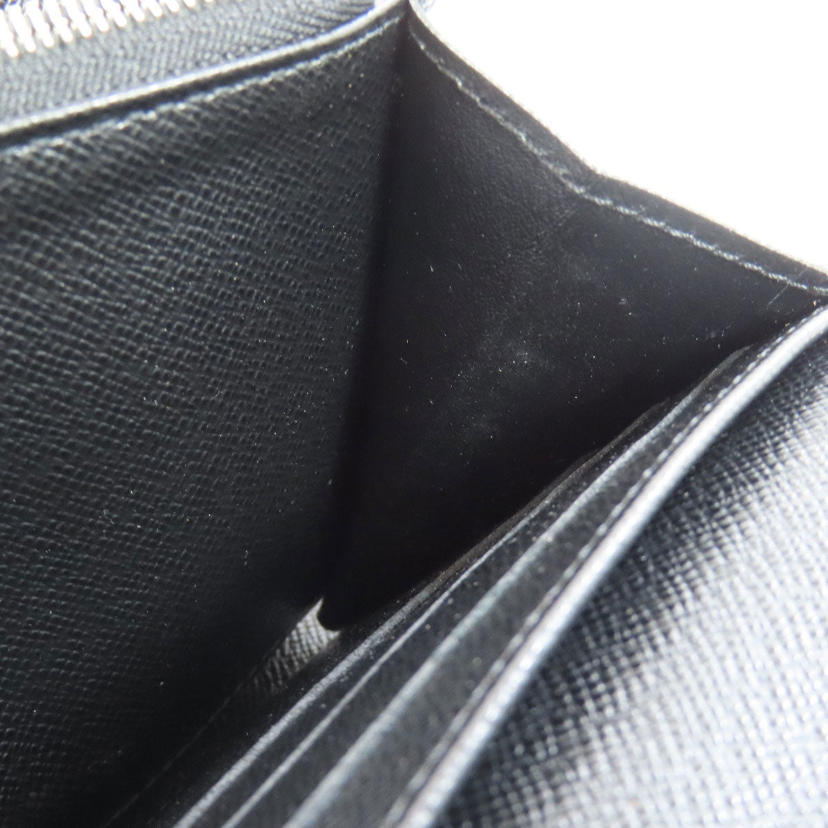 LOUIS VUITTON Long Wallet Purse M62008 Epi black Portefeuille Twist Sticker Women Used Authentic