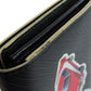 LOUIS VUITTON Long Wallet Purse M62008 Epi black Portefeuille Twist Sticker Women Used Authentic