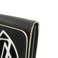 LOUIS VUITTON Long Wallet Purse M62008 Epi black Portefeuille Twist Sticker Women Used Authentic