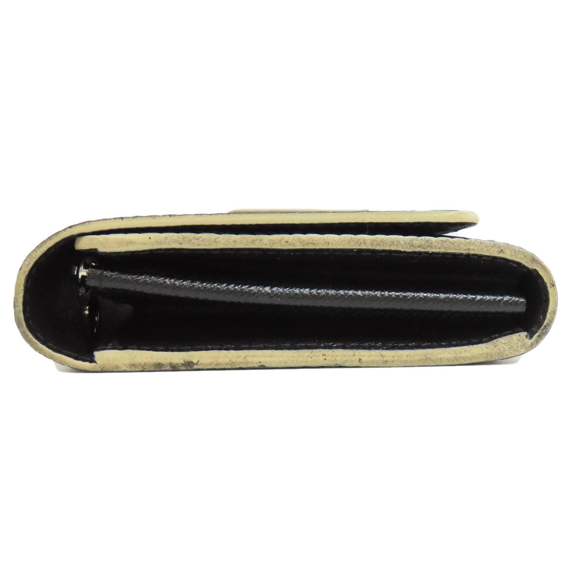 LOUIS VUITTON Long Wallet Purse M62008 Epi black Portefeuille Twist Sticker Women Used Authentic