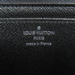 LOUIS VUITTON Long Wallet Purse M62008 Epi black Portefeuille Twist Sticker Women Used Authentic