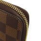 LOUIS VUITTON Long Wallet Purse N60534 Damier canvas Brown Portefeuille Clemence Women(Unisex) Used Authentic