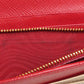 PRADA Long Wallet Purse leather beige Safiano logo