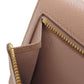 PRADA Long Wallet Purse leather beige Safiano logo