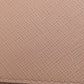 PRADA Long Wallet Purse leather beige Safiano logo