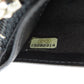 CHANEL Long Wallet Purse Grained Calfskin Skin black COCO Mark SilverMetal Women Used Authentic