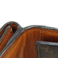 CELINE Bifold Wallet PVC Brown Tri-fold Wallet Macadam Women Used Authentic