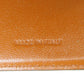CELINE Bifold Wallet PVC Brown Tri-fold Wallet Macadam Women Used Authentic