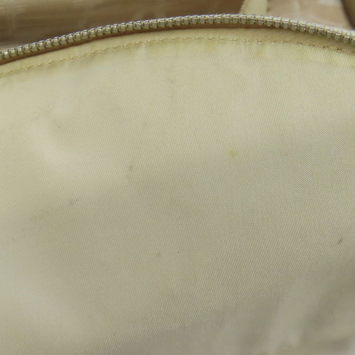 CHANEL Backpack Nylon jacquard beige New travel line