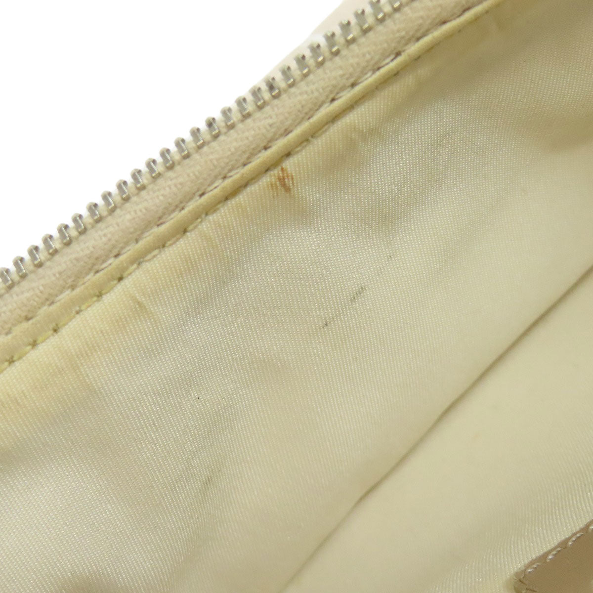 CHANEL Backpack Nylon jacquard beige New travel line