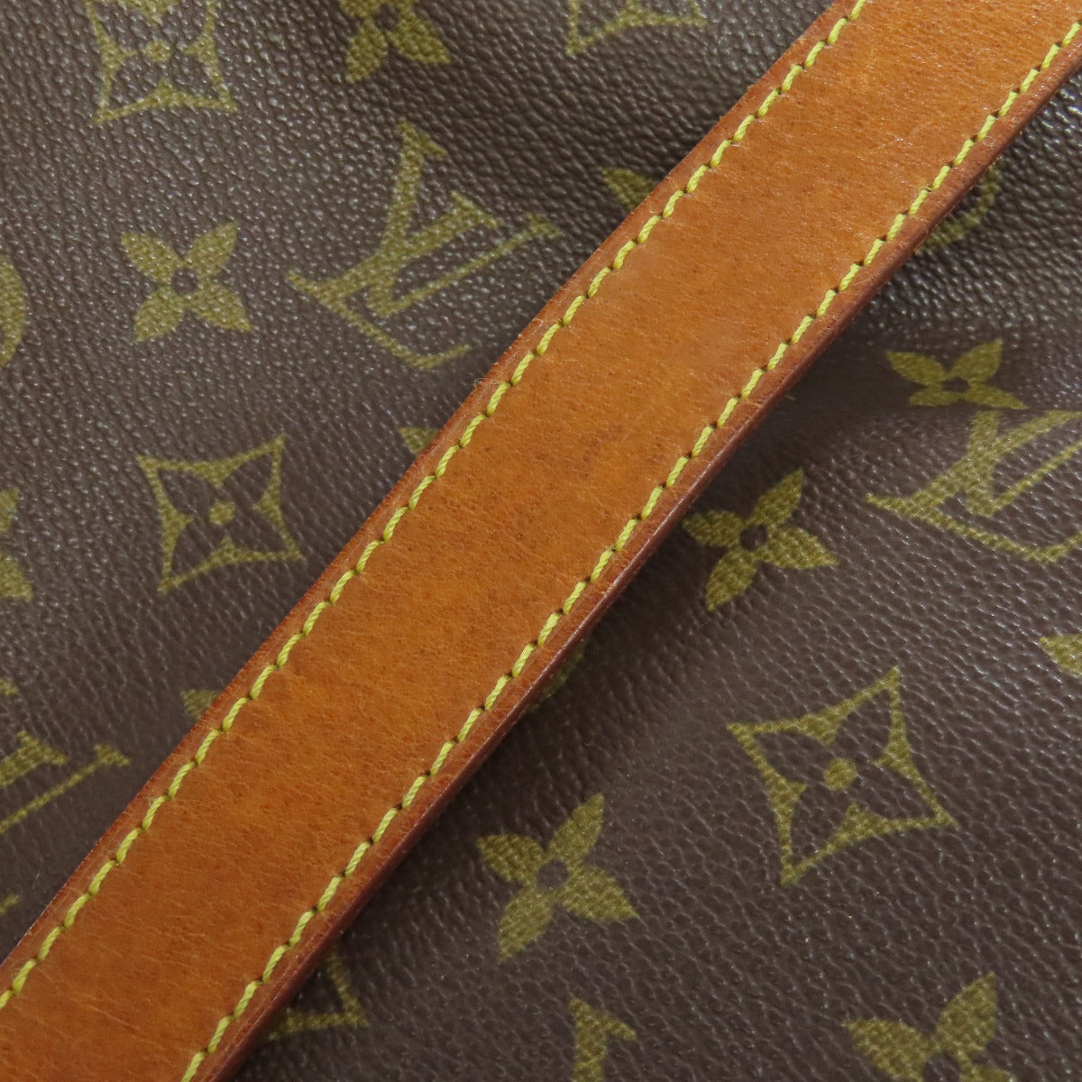 LOUIS VUITTON Shoulder Bag M42254 Monogram canvas Brown Saumur Women Used Authentic