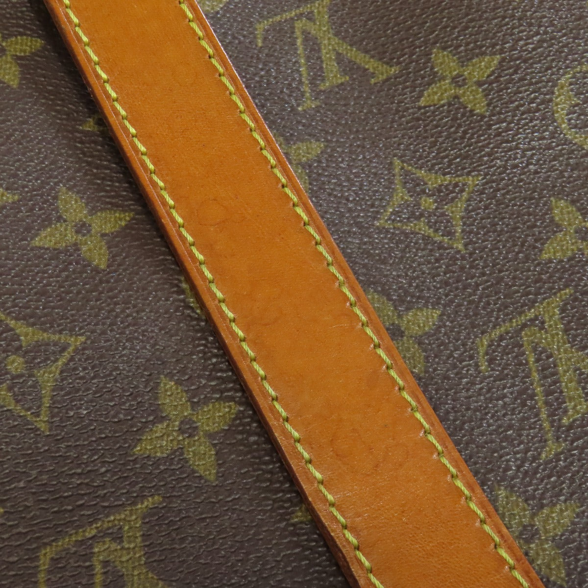 LOUIS VUITTON Shoulder Bag M42254 Monogram canvas Brown Saumur Women Used Authentic