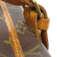 LOUIS VUITTON Shoulder Bag M42254 Monogram canvas Brown Saumur Women Used Authentic