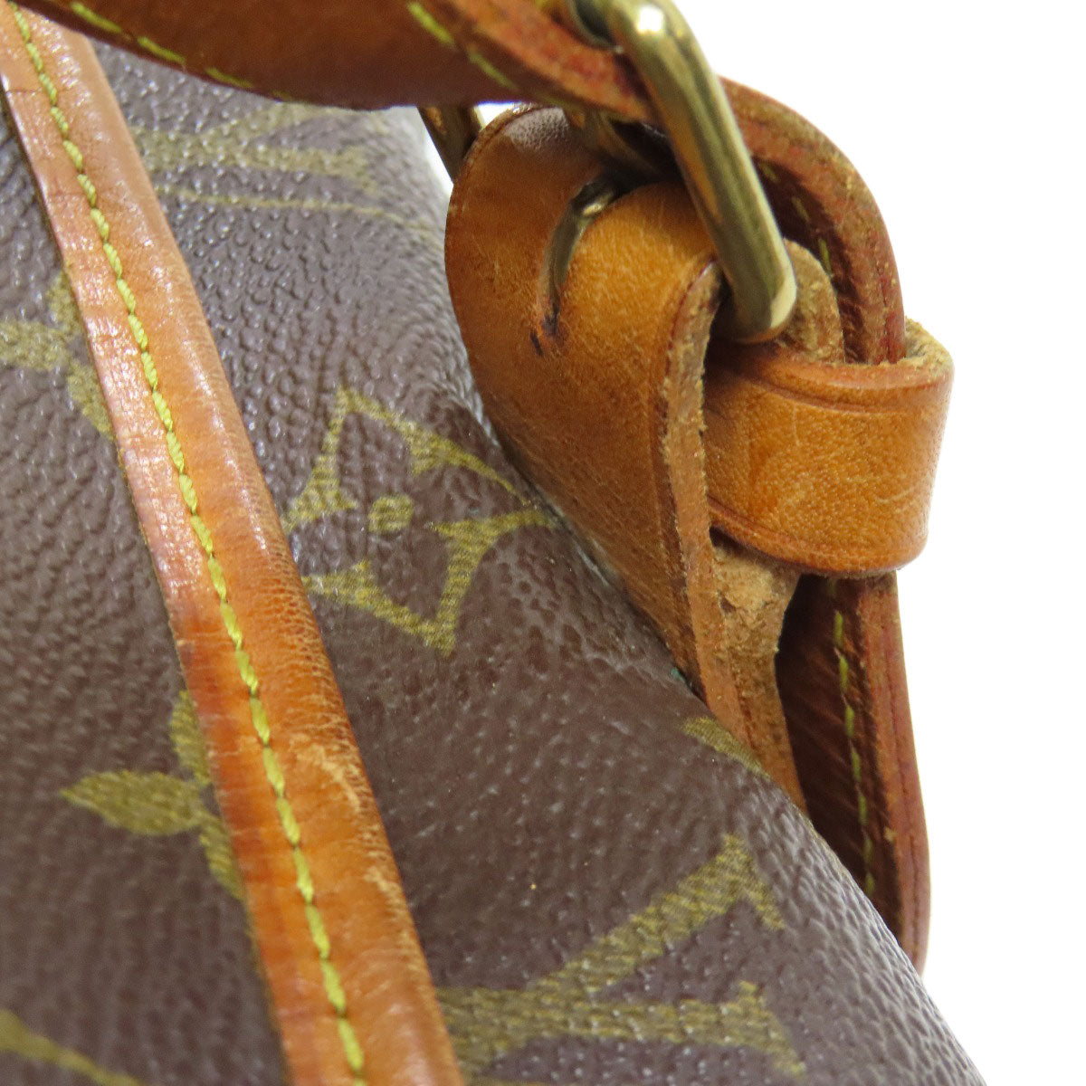LOUIS VUITTON Shoulder Bag M42254 Monogram canvas Brown Saumur Women Used Authentic
