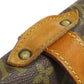 LOUIS VUITTON Shoulder Bag M42254 Monogram canvas Brown Saumur Women Used Authentic
