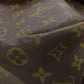 LOUIS VUITTON Shoulder Bag M42254 Monogram canvas Brown Saumur Women Used Authentic