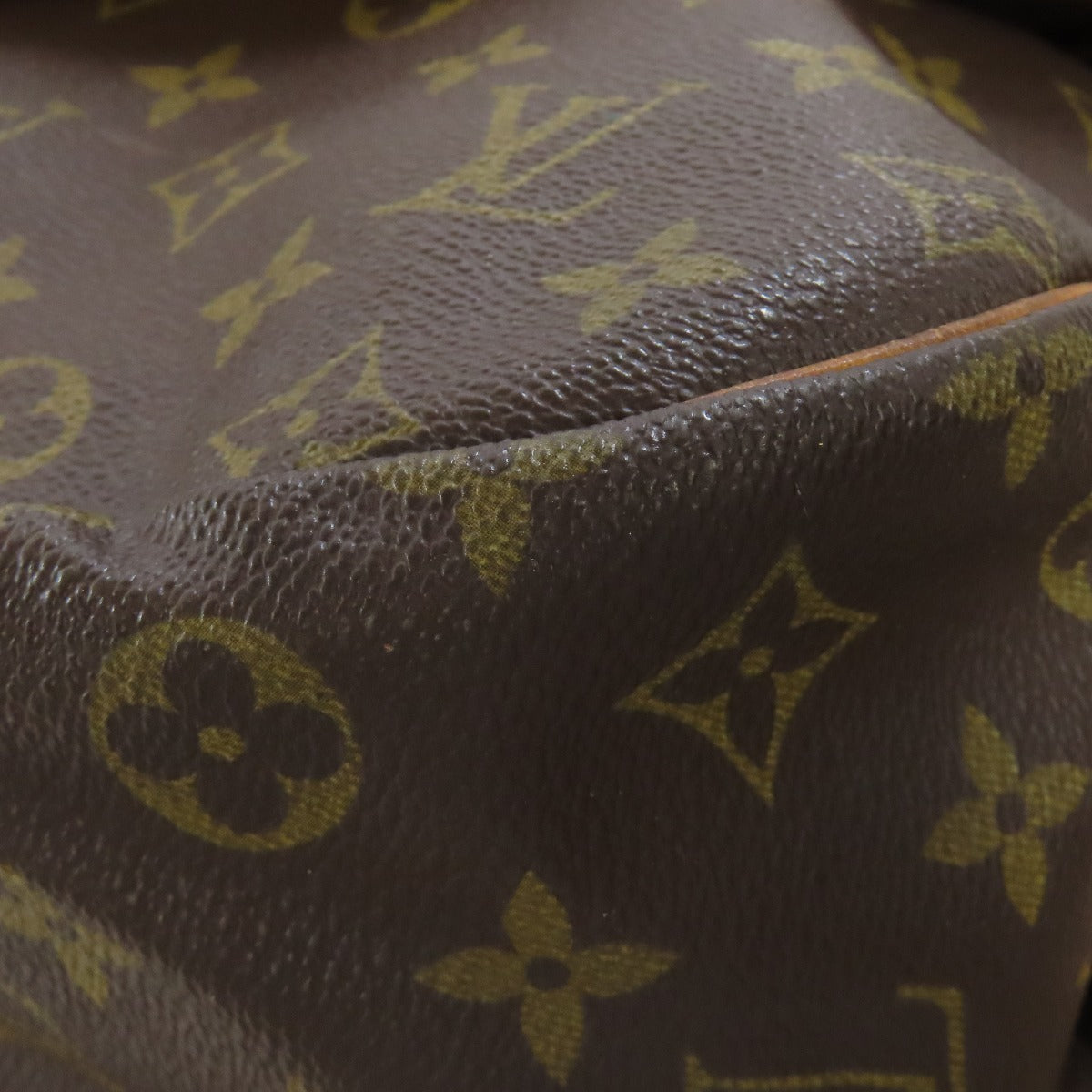 LOUIS VUITTON Shoulder Bag M42254 Monogram canvas Brown Saumur Women Used Authentic