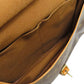 LOUIS VUITTON Shoulder Bag M42254 Monogram canvas Brown Saumur Women Used Authentic