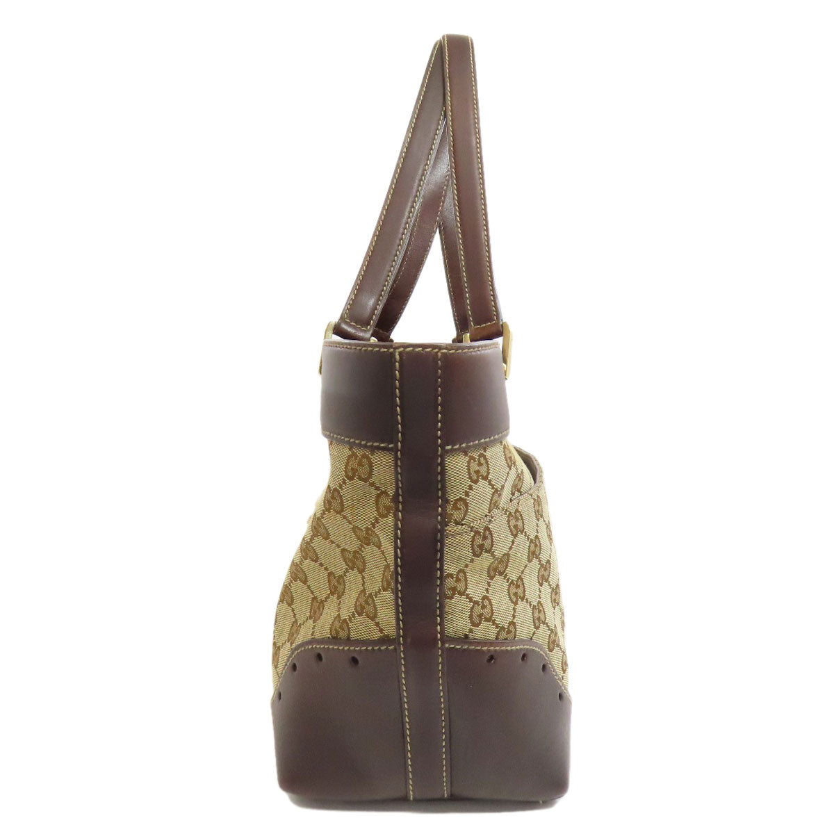 GUCCI Tote Bag 145993 canvas Brown GG