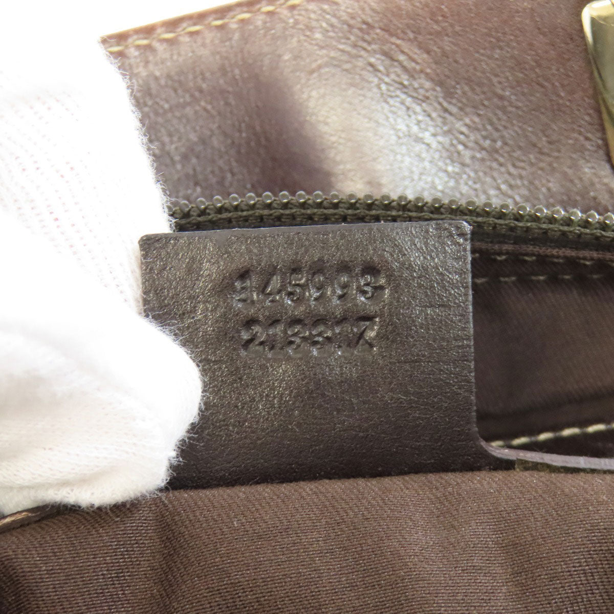 GUCCI Tote Bag 145993 canvas Brown GG
