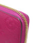 LOUIS VUITTON Long Wallet Purse M61701 Ann Platt purple Portefeuille Clemence Women Used Authentic