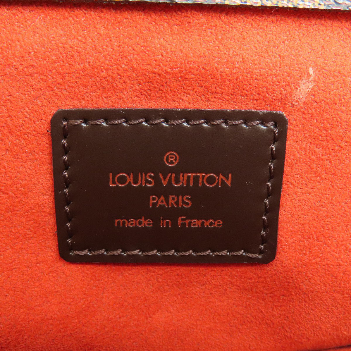 LOUIS VUITTON Tote Bag N51123 Damier canvas Brown Parioli PM Women Used Authentic