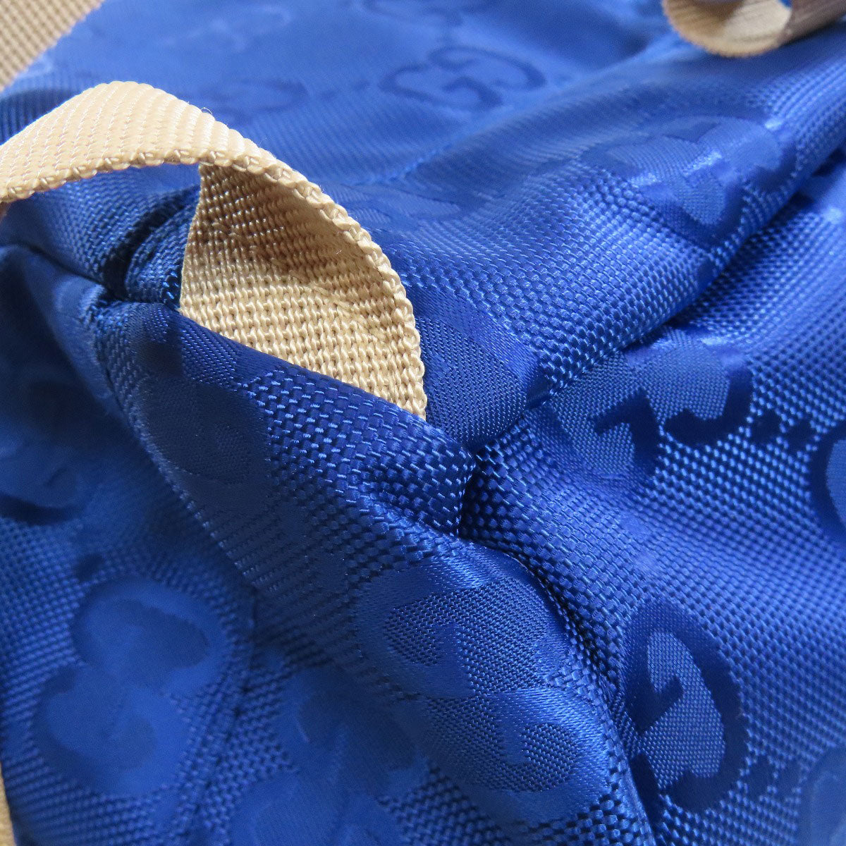 GUCCI Backpack 626160 Nylon blue gucci off the grid Women Used Authentic