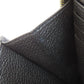 LOUIS VUITTON Long Wallet Purse M80481 Ann Platt black Zippy wallet bicolor Women(Unisex) Used Authentic