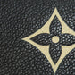 LOUIS VUITTON Long Wallet Purse M80481 Ann Platt black Zippy wallet bicolor Women(Unisex) Used Authentic
