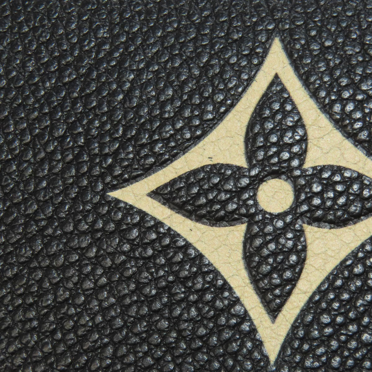 LOUIS VUITTON Long Wallet Purse M80481 Ann Platt black Zippy wallet bicolor Women(Unisex) Used Authentic