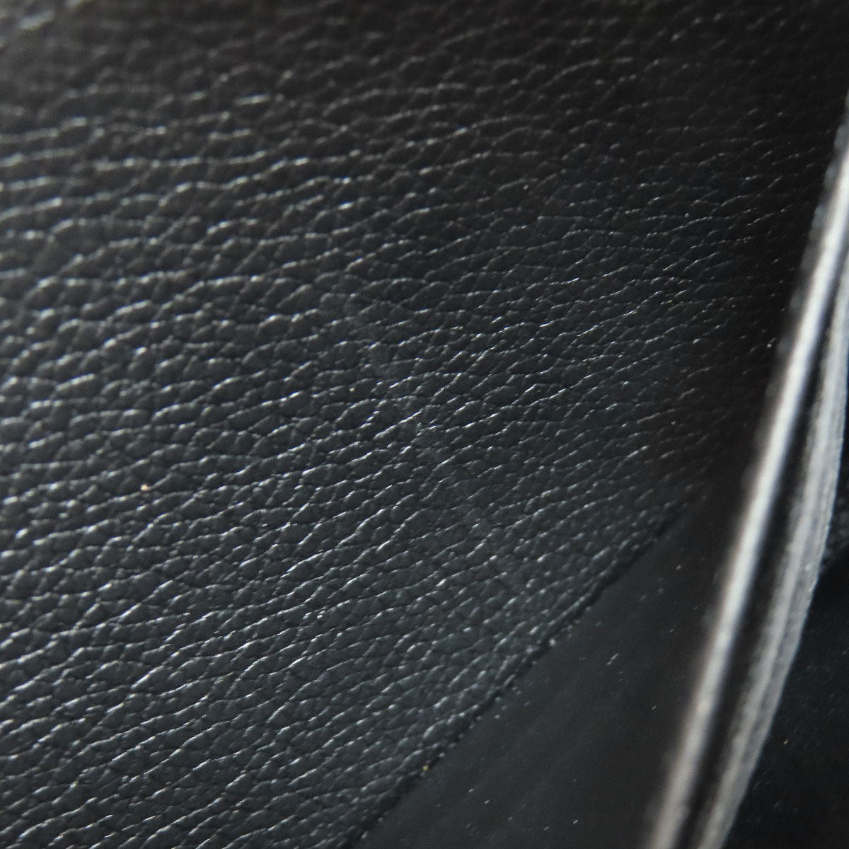 LOUIS VUITTON Long Wallet Purse M80481 Ann Platt black Zippy wallet bicolor Women(Unisex) Used Authentic